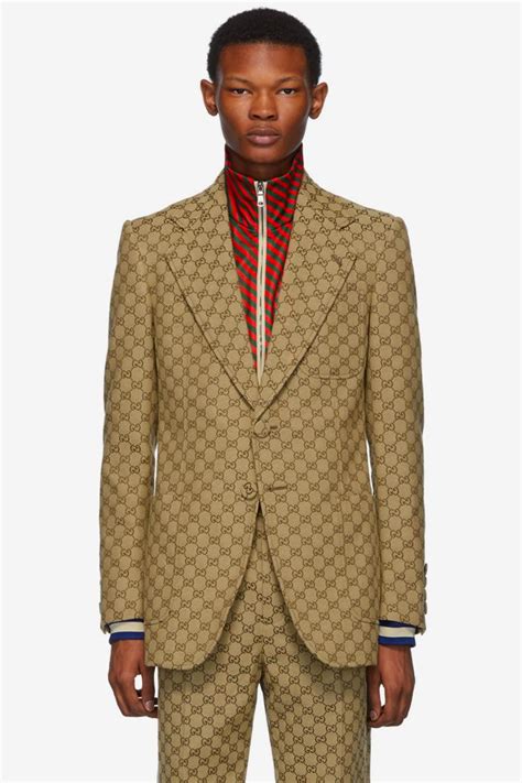 gucci men suit|gucci warm up suits men.